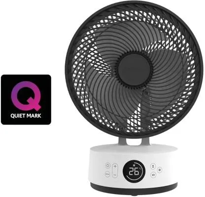 Meaco MeacoFan Sefte Tischventilator, weiß - Ventilatoren mit neuester Technologie für mehr Luft, weniger Lärm und geringeren Stromverbrauch - ideal für ein angenehmes Raumklima.