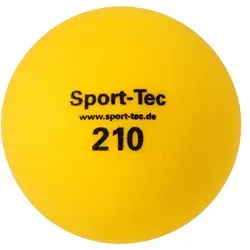 Schaumstoffball unbeschichtet, Ø 21 cm, gelb - Fitness-Kleingeräte - Der unbeschichtete Schaumstoffball in leuchtendem Gelb sorgt für sicheres Spielen ohne Verletzungsrisiko und ist ideal für zahlreiche Spiele.