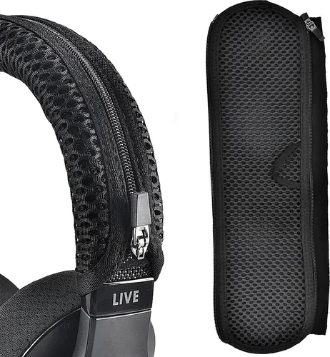 INF Ersatz-Kopfhörergurt für JBL TUNE/live/E serious, Marshall-Serie Schwarz