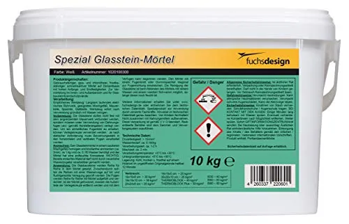 Produktbild Fuchs Design Spezial Glasbaustein-Mörtel weiß, 10 Kg