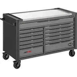 VIGOR Werkstattwagen Series XXL – Edelstahl-Arbeitsplatte