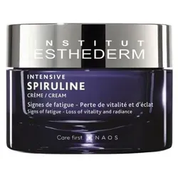 Esthederm Intensive Spiruline Cream - Handpflege für reife und müde Haut, bietet intensive Feuchtigkeitsversorgung und fördert die Hautregeneration für ein strahlendes Hautbild.