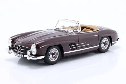 Mercedes 300 SL Roadster W198 Red Norev 1/18 183891