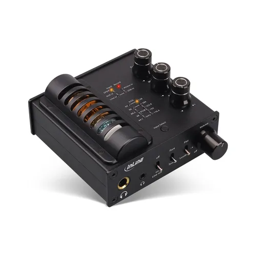 AmpUSB-EQ Hi-Res AUDIO HiFi DSD Kopfhörer-Röhrenverstärker - Headset / Kopfhörer - Zubehör, hochwertiger Röhrenverstärker mit Equalizer für ein unvergleichliches Klangerlebnis und Unterstützung von Hi-Res Audio.