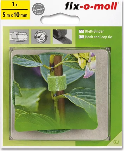 Klettbinder garden fix-o-moll 5m x 10mm