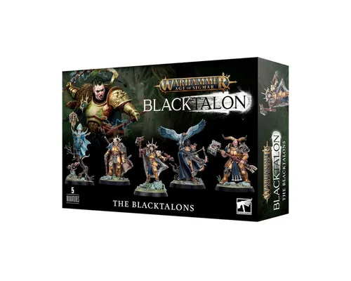 Stormcast Eternals - Die Schwarzkrallen, Warhammer AoS - WFB Miniaturen: Die Blacktalons sind eine elite Einheit für strategische Angriffe, perfekt für deine Stormcast Eternals Armee.