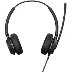 EPOS IMPACT 760T Telefon On Ear Headset - PC-Headset mit drei digitalen Mikrofonen für branchenführende Sprachaufnahme und außergewöhnliche Sprachverständlichkeit, ideal für geschäftige Arbeitsumgebungen.