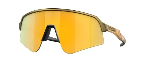 Oakley Sutro Lite Sweep OO9465 21 - Sportbrille in Brass Tax 39 - Sportbrille mit optimalem Sichtfeld und robustem Design, perfekt für aktive Sportler und Outdoor-Abenteuer.