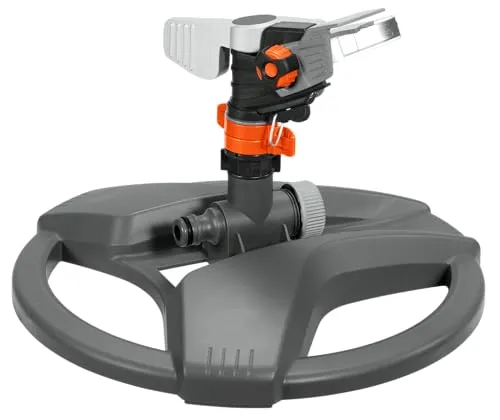 Gardena Premium Impuls-, Kreis- und Sektorenregner - Bewässerungssysteme für Flächen bis 490 m², mit stufenloser Reichweiteneinstellung und stabiler Montage auf robustem Kunststoffschlitten.