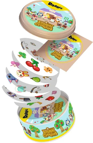 Asmodee   Dobble Animal Crossing   Family Card Game   Ages 4+   2-8 Players   15