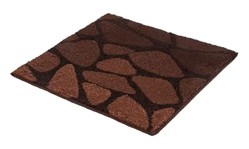 Kleine Wolke Badteppich Inspire, Nussbraun, 60 x 60 cm