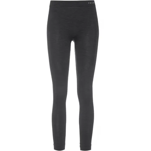 Falke Damen Tights Wool-tech black (3000) XS - Sportunterwäsche für Damen, ideal für kalte Temperaturen mit hochisolierender Merinowollmischung und geruchshemmenden Eigenschaften für maximalen Komfort bei Outdoor-Aktivitäten.