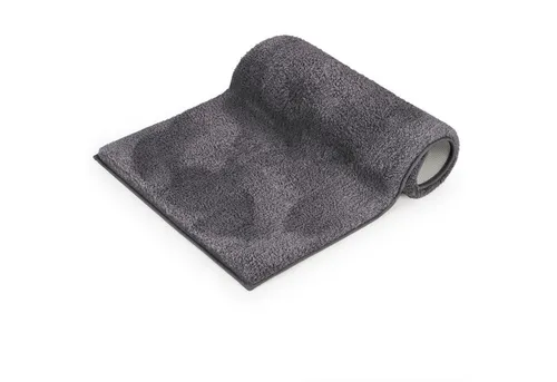 Blumtal Badematte rutschfester und weicher Badezimmerteppich, rutschsicher, strapazierfähig, waschbar, Polyester, Badvorleger in 50x80 cm - waschbar