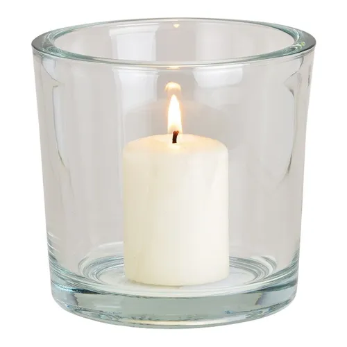 Wurm, Windlicht klar aus Glas Transparent (B/H/T) 12x12x12cm, 10027289