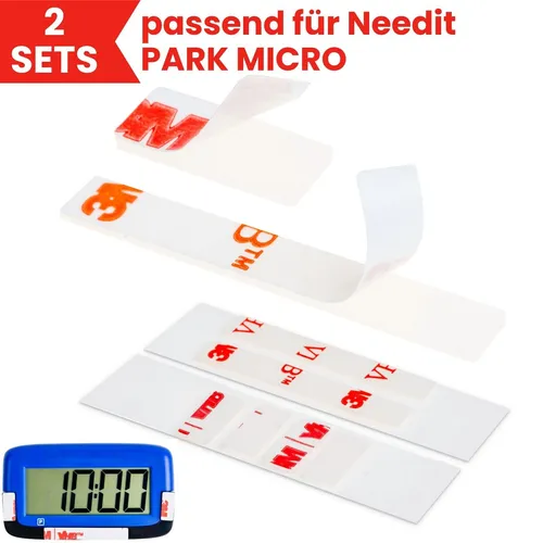 Klebepads für Needit Park Micro Parkscheibe
