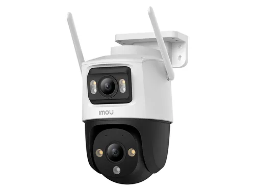 IMOU Cruiser Dual 6MP IPC-S7XP-6M0WED-0360B - WLAN IP Überwachungskamera mit 2304 x 1296 Pixel, zwei Objektive für unabhängige Überwachung aus verschiedenen Blickwinkeln