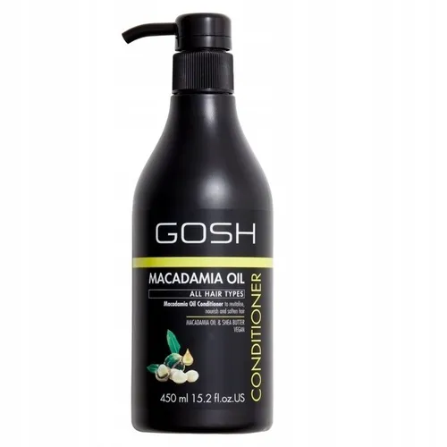 Macadamia Oil odżywka do włosów z olejem macadamia 450ml Gosh 5711914107321
