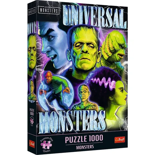 Puzzle 1000 pieces Monsters Trefl 5900511120707