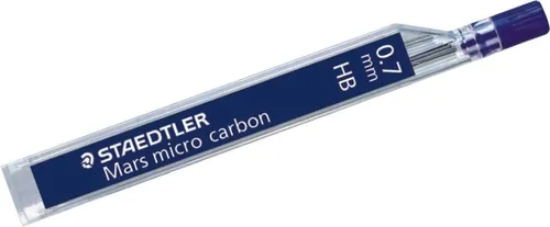 STAEDTLER Bleistift Feinminen Dose mit 12 Minen 0,7mm HB (12 Stück)