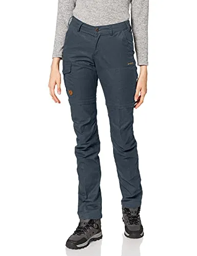 Fjallraven Damen Sport Trousers Karla Pro Zip-Off Trousers - Wanderhosen mit abnehmbaren Hosenbeinen, anschmiegsamer Passform und praktischen Taschen für vielseitige Nutzung in der Natur.