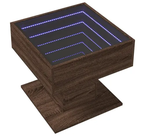 vidaXL LED Couchtisch mit Infinity-Spiegel von vidaXL