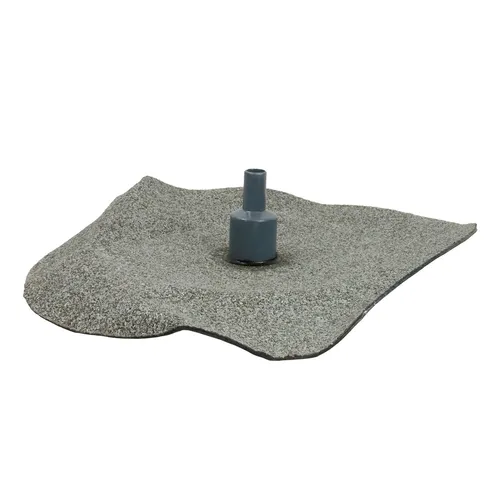 Schrumpfi Flachdach Allzweck Durchgang 18mm Beschiefert - Praktische Kabeldurchführung für Flachdächer, grau und vielseitig einsetzbar. Ideal für eine sichere und einfache Installation von Kabeln.