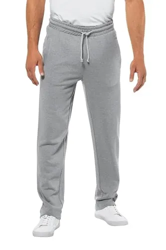 JP 1880 Herren Jogginghose L-8XL - Bequem und pflegeleicht - Wanderhosen in grau Melange, super bequem bis Größe 8XL, gerader Schnitt und innen weich angeraut für optimalen Tragekomfort.
