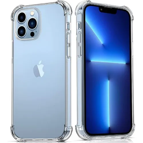 Wisam® Apple iPhone 13 Pro Max (6.7) Anti Shock Silikon Case Schutzhülle Clear H
