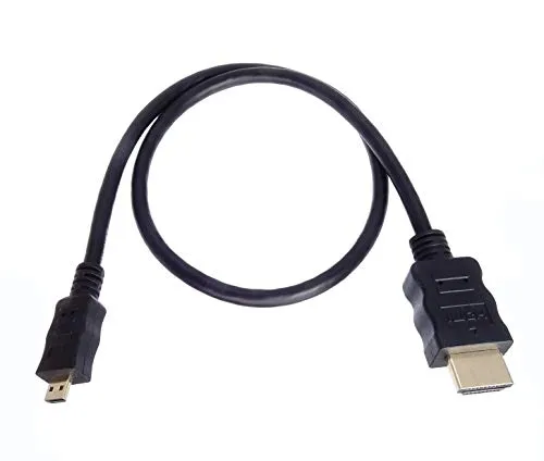 HDMI-Kabel. A-Stecker auf D-Stecker. HDMI auf Micro-HDMI. 50cm
