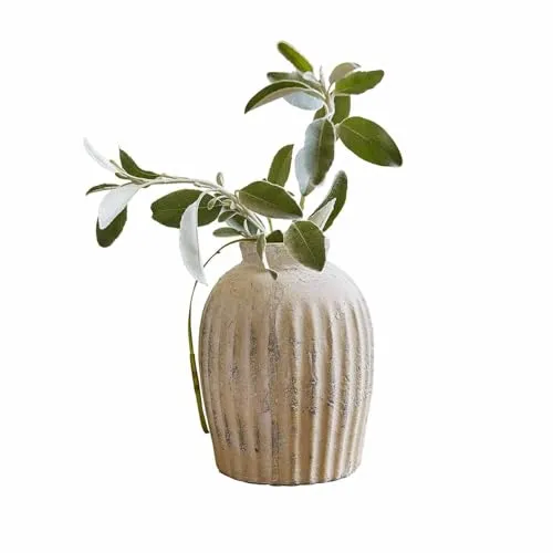 Loberon Vase Melissa in beige von LOBERON