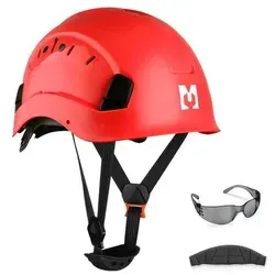Mustbau Sicherheitshelm-Set - Verstellbarer Schutzhelm mit Anti-Beschlag-Schutzbrille - Reiten: Hochwertiger Schutzhelm mit optimaler Belüftung und anpassbarem Kopfriemen für maximalen Komfort und Sicherheit bei Arbeiten in verschiedenen Bereichen.