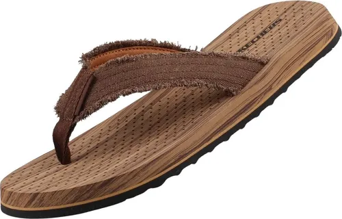 Skechers TANTRIC-FRITZ Zehentrenner - Wanderschuhe mit ultraweichem Luxe Foam Fußbett für ganztägigen Komfort, ideal für Sommerabende und entspannte Tage am Pool.