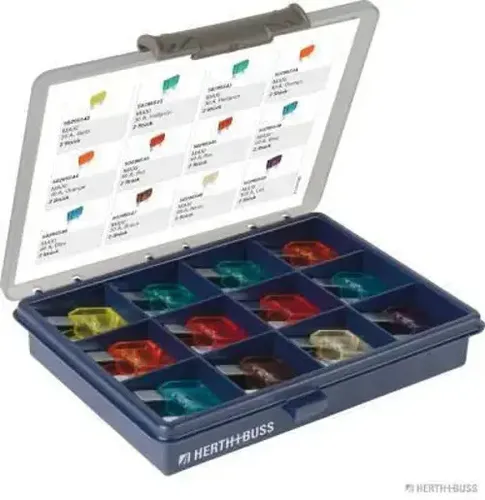 Herth+buss Elparts Sortiment, Sicherungen 54295540 - Sonstige Elektroinstallationsartikel, umfassendes Sortiment an hochwertigen Sicherungen für zuverlässige Stromversorgung und Sicherheit.