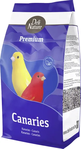 Deli Nature Premium Kanarienvögel - Saatmischung für Kanarienvögel 1kg Deli Nature