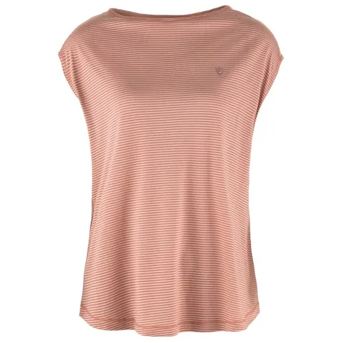Fjällräven Damen High Coast Cool T-Shirt (Größe S, rosa) - T-Shirts Funktion: Angenehm luftiges Shirt aus natürlichem, kühlem Materialmix für großartigen Tragekomfort an heißen Tagen.