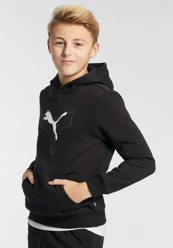 PUMA Kapuzensweatshirt ESS+ LOGO LAB CAT HOODIE FL B mit Kapuze, mit Kängurutasche, für Jugendliche