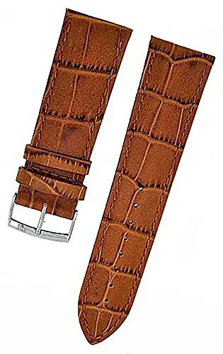 Uhrenhuette Uhrenarmband A01X2269480041CR24 Leder braun Kroko 24mm UVP:25,-€ 8070