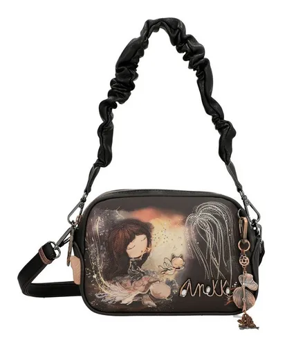 Anekke Dreamverse Small Shoulder Bag – Multicolor Umhängetasche - Handtasche mit elegantem Design und viel Stauraum, verstellbarem Schulterriemen und abnehmbarem Henkel für vielseitige Tragemöglichkeiten.