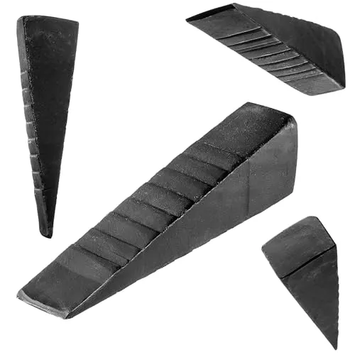 KADAX Holzspaltkeil aus Stahl – 26,5x5x7 cm