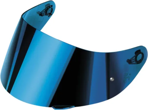 AGV K3 Sonnenvisier - Verspiegelt Blau für optimalen Fahrkomfort - Motorrad-Headsets: Maximale Sicht und Anti-Beschlag-Eigenschaft für sicheres Fahren bei allen Witterungsbedingungen.