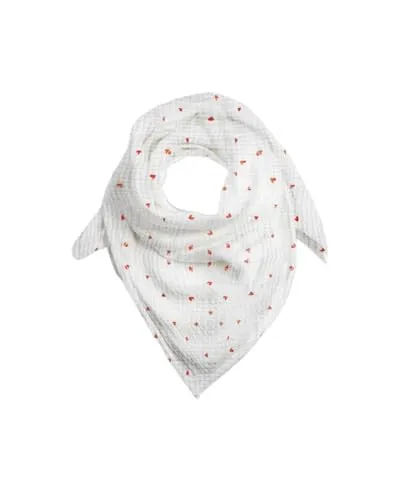 hutch&putch Musselin-Halstuch Kleinkinder 65cmx65cm in weiß von Hutch & Putch