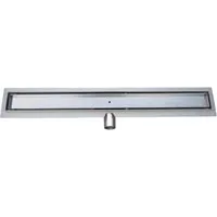 Produktbild Glasdeals Befliesbare Edelstahl-Duschrinne 60 cm Grau