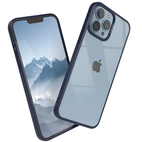 Für Apple iPhone 13 Pro Max Handyhülle Silikon Bumper Schutz Cover Tasche Blau