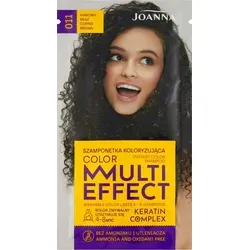 JOANNA Multi Effect Keratin Complex Color Instant Color Shampoo Färbeshampoo 011 Kaffeebraun 35g