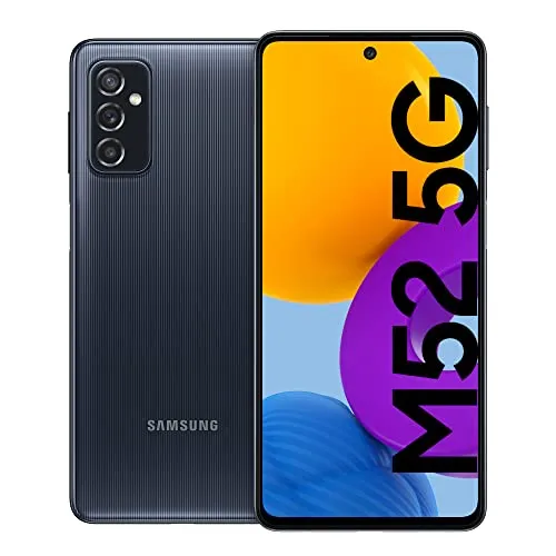 Samsung Galaxy M52 5G Smartphone Android 128 GB Schwarz von Samsung