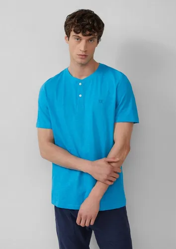 s.Oliver Henley-Shirt mit Flammgarnstruktur