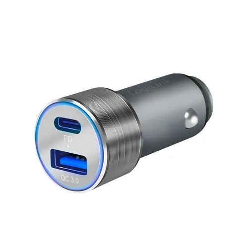 KFZ Ladeadapter USB-C PD + USB-A QC Zigarettenanzünder 36W Schnelllader-NETZTEIL