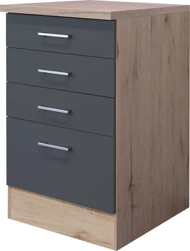 Flex Well Auszugunterschrank Tiago 50 x 60 x 85 cm von Flex-Well