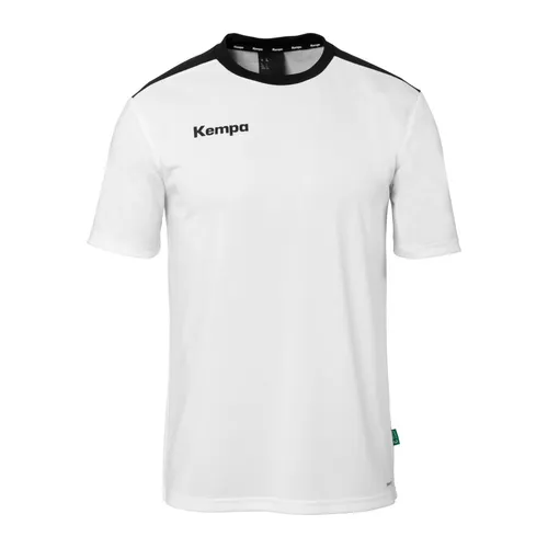 Kempa Sport-Tshirt Emotion 27 (100% Polyester) weiss/schwarz Herren, Größe: M
