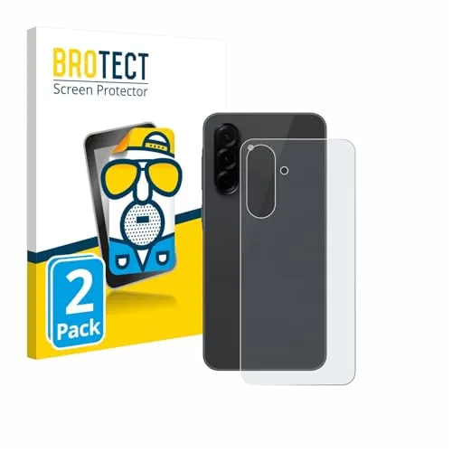 BROTECT Entspiegelungs-Schutzfolie für Samsung Galaxy A36 5G (Rückseite) (2 Stück) Matte Displayschutz-Folie, Anti-Reflex, Anti-Fingerprint